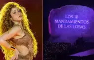 Shakira en Lima: Los "10 mandamientos" que present durante su concierto en el Estadio Nacional