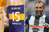 Jugador de Universitario se encuentra con Boca Juniors e intercambia camisetas: "Pal mundo"