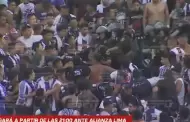 Copa Libertadores: Hinchas de Alianza Lima se enfrentaron en la tribuna sur previo al duelo ante Boca Juniors