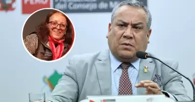 Gustavo Adrianzn defendi a la hermana de Dina Boluarte tras ser designada como