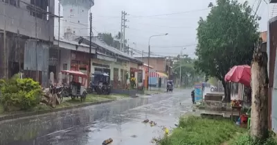 Lluvias moderadas afectarn 22 provincias de la selva hasta el fin de semana.