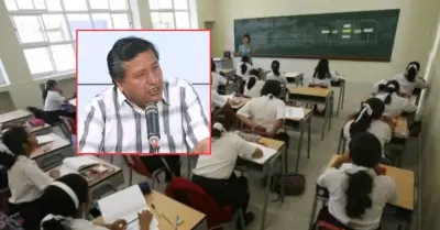 300 escuelas extorsionadas, segn Sutep