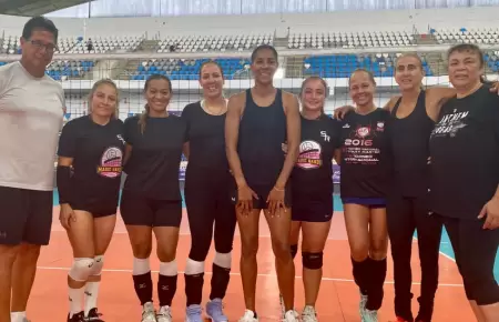 "Las leyendas del vley" regresan a Sonia Heredia a las canchas