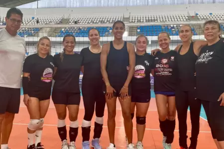 "Las leyendas del vley" regresan a Sonia Heredia a las canchas