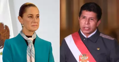 Presidenta de Mxico y Pedro Castillo.