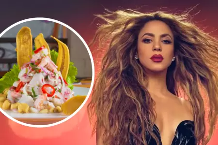 Shakira prob ceviche?