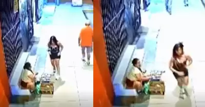 Mujer sufri robo de su celular por joven.