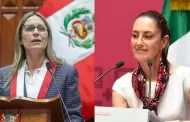 "En el Per defendemos la democracia": Congresista Alva cuestiona a presidenta de Mxico por defensa a Pedro Castillo