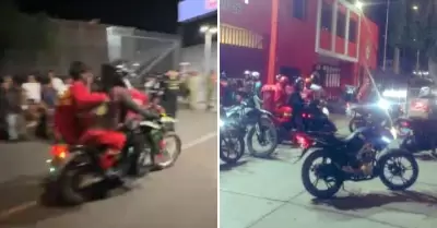 Repartidores facilitaron la llegada de bomberos al Real Plaza Trujillo