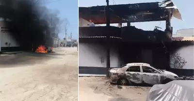 Avioneta impacta contra vivienda en San Bartolo.