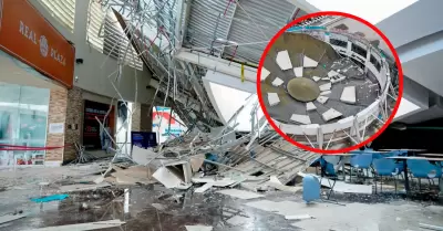 Reportaron ruidos extraos antes de la tragedia Real Plaza Trujillo.