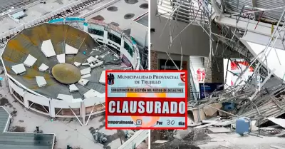 Real Plaza de Trujillo fue clausurado en 2023.