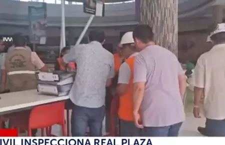 Patio de comidas del Real Plaza de Piura fue clausura.