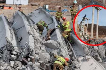 Colapso de puente en Corea del Sur dej al menos cuatro muertos.