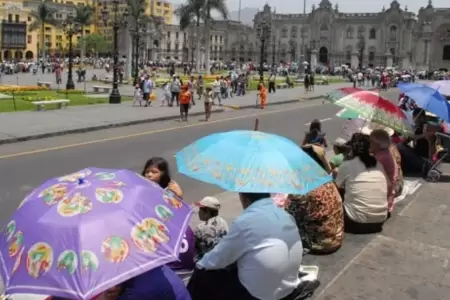 Lima registr el da ms caluroso este 24 de febrero.