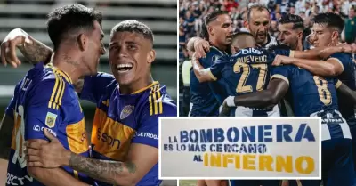 Boca prepara un intimidante recibimiento para Alianza Lima