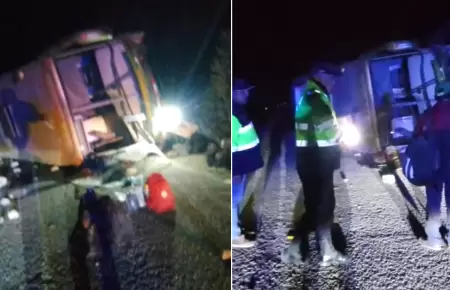 Accidente en Tacna deja ms de 20 heridos.