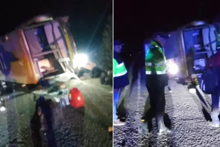 Accidente en Tacna deja ms de 20 heridos.