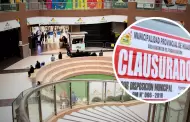 Cierran centro comercial en Huacho: Municipalidad provincial detect deficiencias en infraestructura