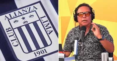 Ricardo Rondn es hincha de Alianza Lima.