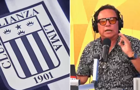 Ricardo Rondn es hincha de Alianza Lima.