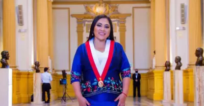 Heidy Jurez, congresista de la repblica.