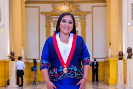 Heidy Jurez, congresista de la repblica.