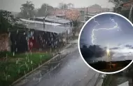 Senamhi ALERTA lluvias de fuerte intensidad con descargas eléctricas en la selva del Perú
