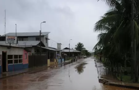 Senamhi advierte intensas lluvias en la selva y sierra del pas.