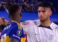 Carlos Zambrano no dud en consolar a Luis Advncula tras derrota de Boca Juniors en la Copa Libertadores