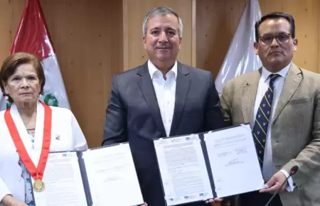 MTC, UNMSM y ATU firman convenio por estacin San Marcos