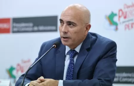Ministro de Vivienda sobre lucha contra el crimen.