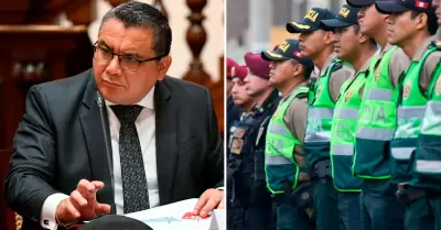 Juan Jos Santivez pide declarar en emergencia a la PNP.