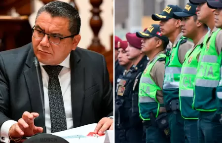 Juan Jos Santivez pide declarar en emergencia a la PNP.