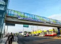 Callao: Inauguran puente peatonal cerca a nuevo aeropuerto Jorge Chvez para evitar accidentes