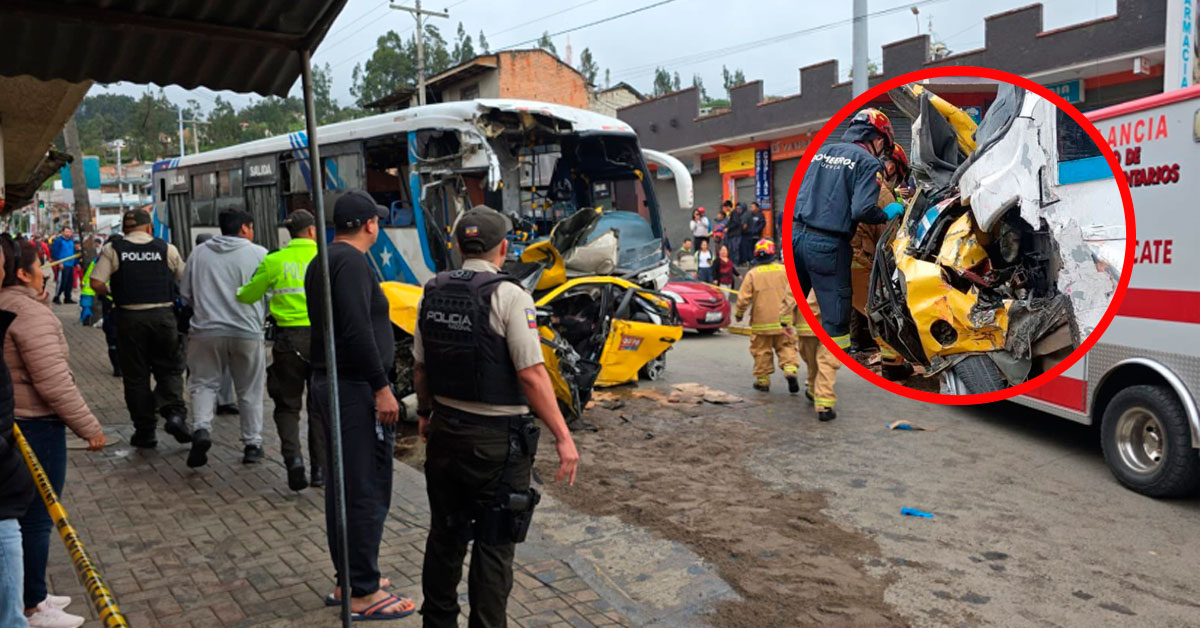Choque múltiple causado por bus sin frenos: Reportan al menos cinco fallecidos en Guayaquil