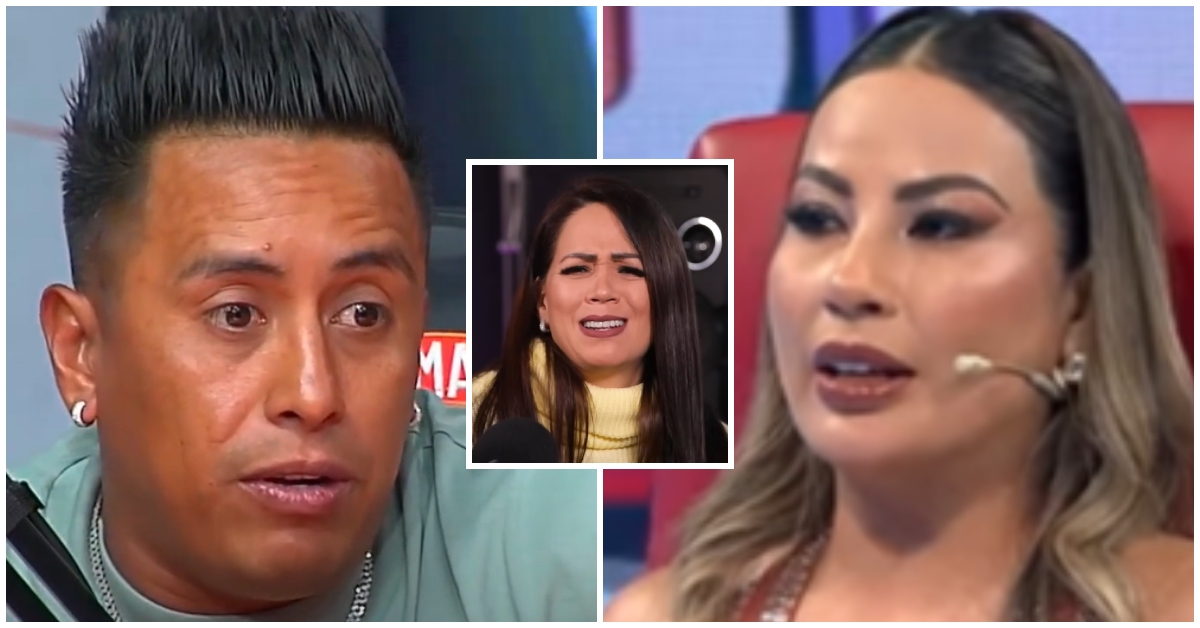 Pamela Lpez muestra chats de Christian Cueva y Melissa Klug