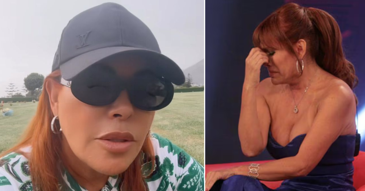Magaly Medina impacta al mostrarse sensible en conocido Camposanto: "Al cielo"