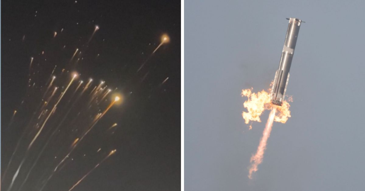 SpaceX: Octava prueba del Starship explota en el cielo del Caribe
