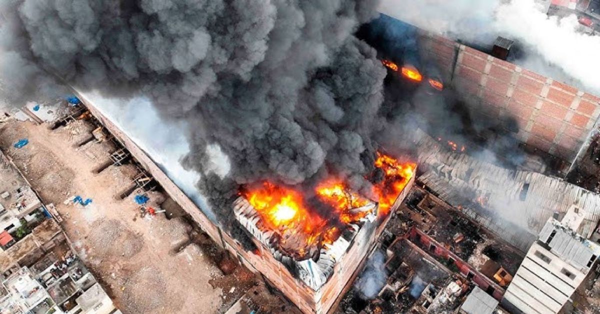 Incendio en Cercado de Lima