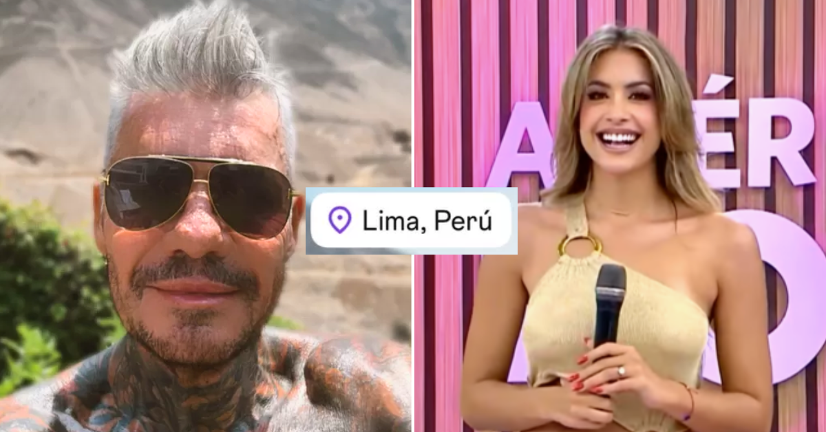 Marcelo Tinelli hace sorpresiva aparición en Lima y Milett Figueroa lo engríe: "Preparado por mi amor"