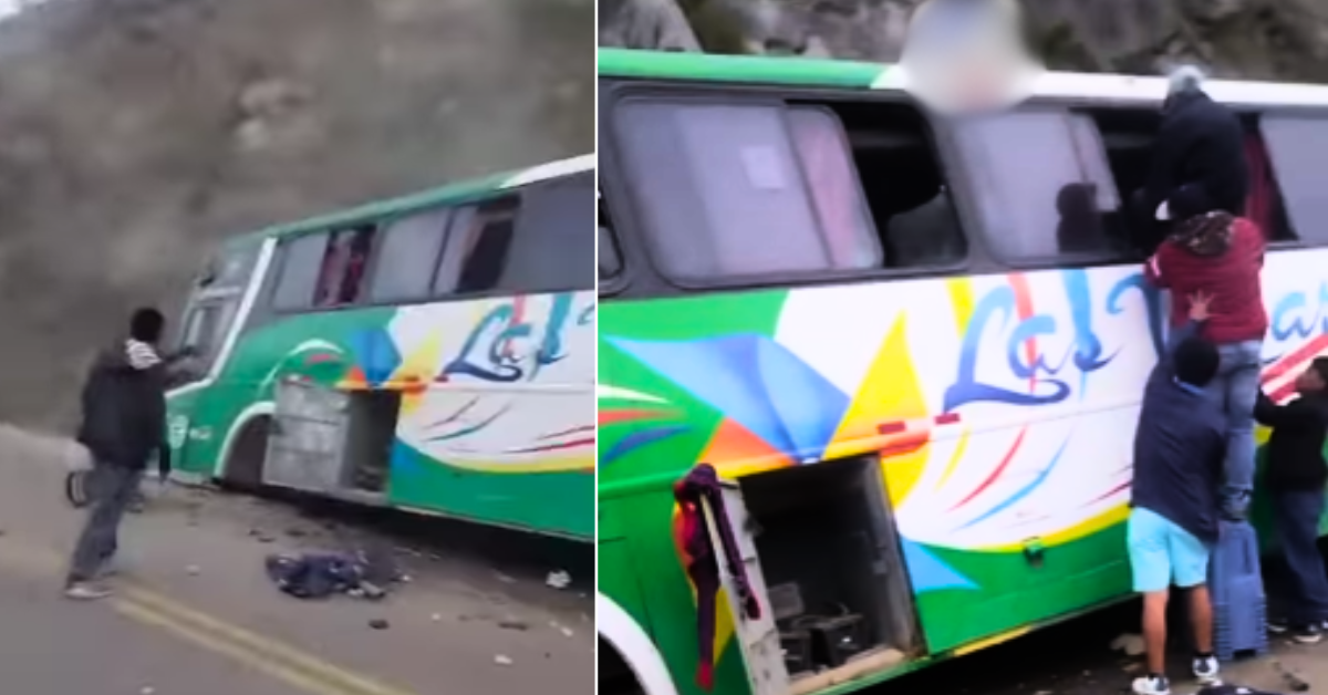 Trágico accidente en La Libertad: Despiste de bus en vía de Otuzco deja ...