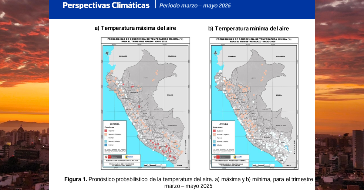 Pronstico para el siguiente trimestre.