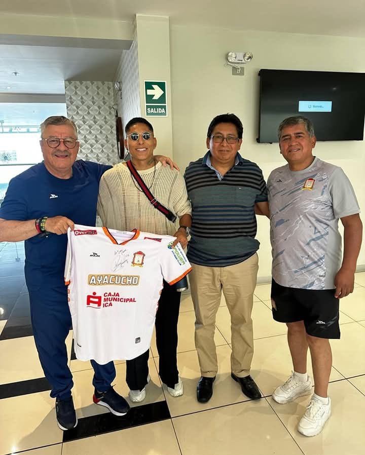 Ral Ruidaz ser nuevo jugador de Ayacucho FC.