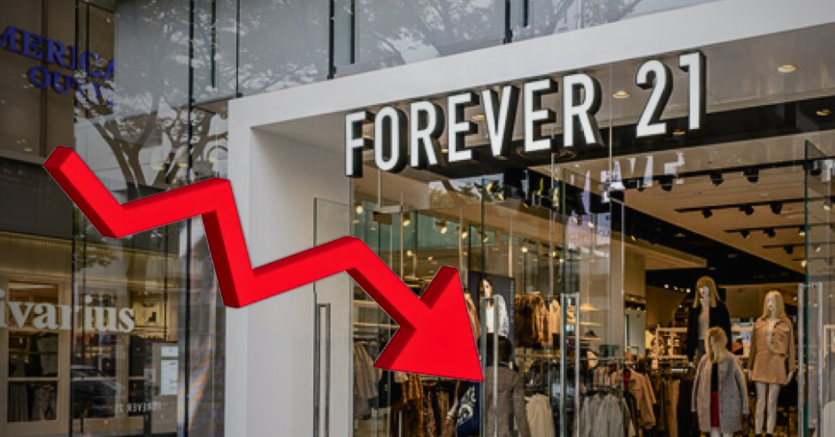 Forever 21 se declara en quiebra por SEGUNDA VEZ y anuncia cierre de tiendas en Estados Unidos