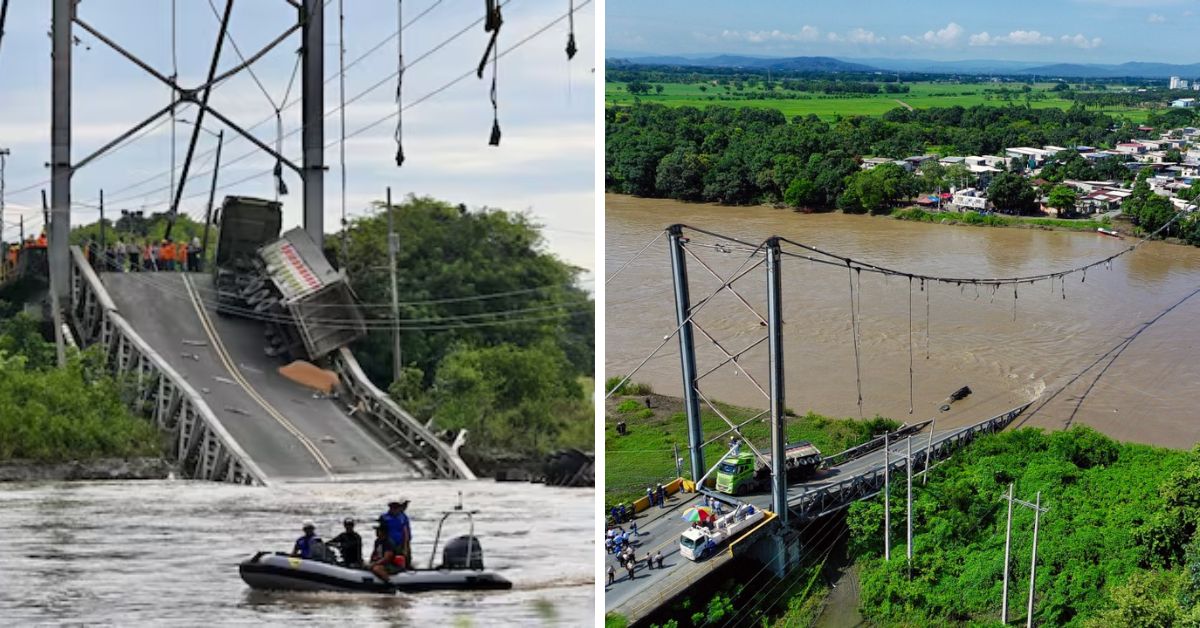 Tragedia en Ecuador: Colapso de puente deja cuatro muertos y comunidades aisladas
