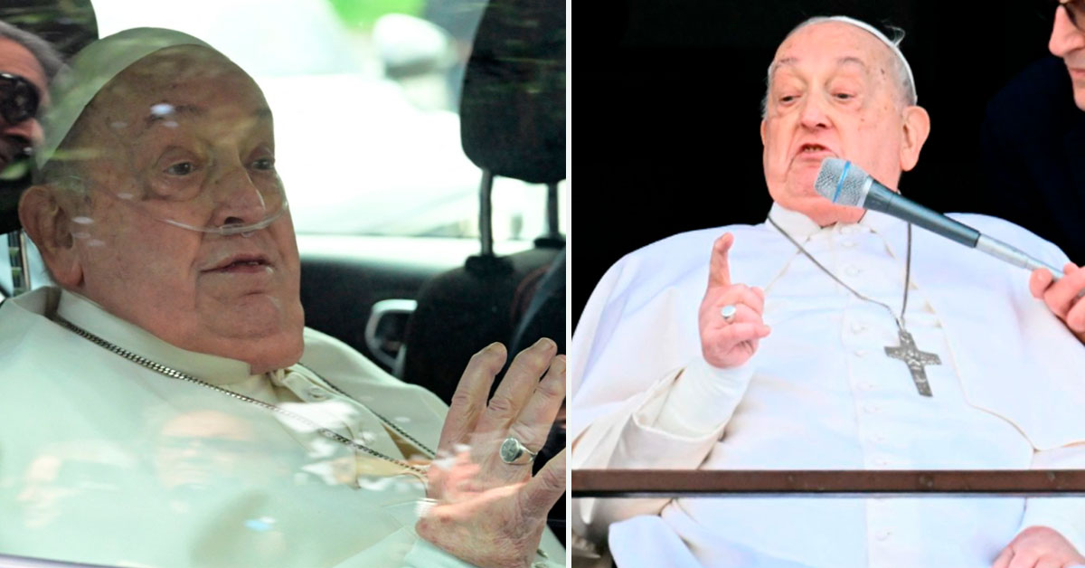 Papa Francisco reaparece en público tras ser dado de alta del hospital Gemelli: "Gracias a todos"