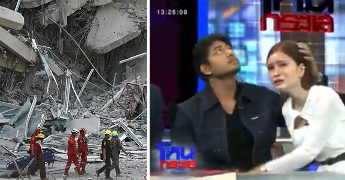 Terremoto en Birmania: Periodistas tailandeses viven momento de terror en estudio de noticias durante sismo de 7,7