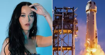 Katy Perry ir al espacio.