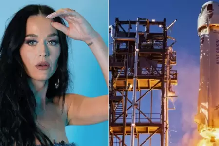 Katy Perry ir al espacio.